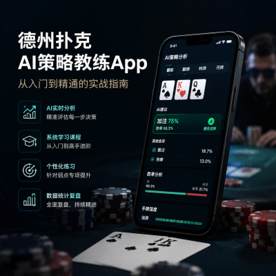 德州扑克AI策略教练App：从入门到精通的实战指南