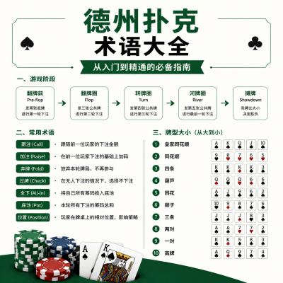德州扑克术语大全：从入门到精通的必备指南