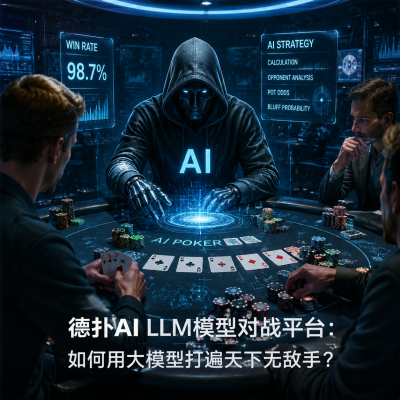 德扑AI LLM模型对战平台：如何用大模型打遍天下无敌手？