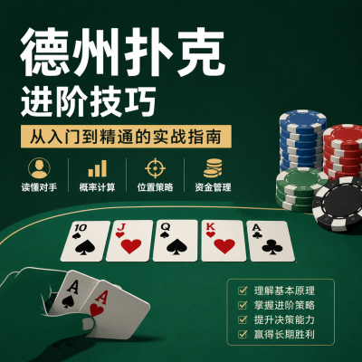 德州扑克进阶技巧：从入门到精通的实战指南