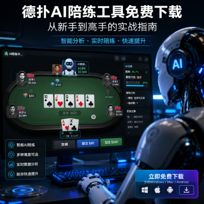 德扑AI陪练工具免费下载：从新手到高手的实战指南