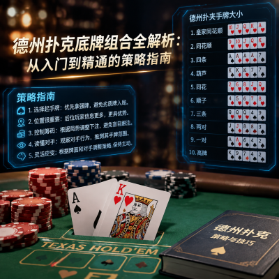 德州扑克底牌组合全解析：从入门到精通的策略指南