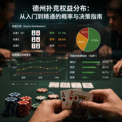 德州扑克权益分布：从入门到精通的概率与决策指南