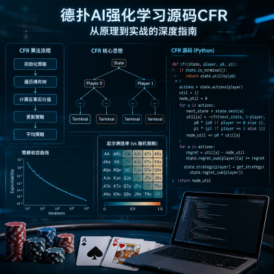 德扑AI强化学习源码CFR：从原理到实战的深度指南
