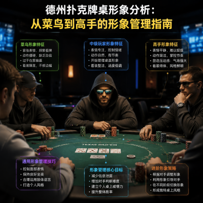 德州扑克牌桌形象分析：从菜鸟到高手的形象管理指南