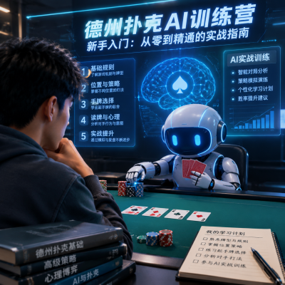 德州扑克AI训练营新手入门：从零到精通的实战指南