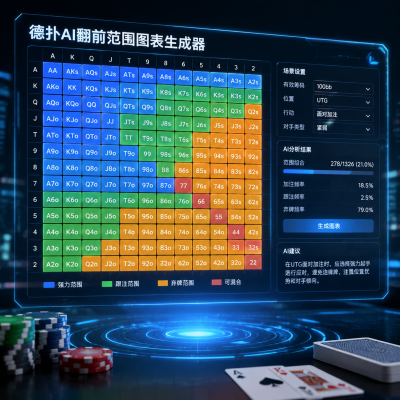 德扑AI翻前范围图表生成器：从入门到精通的实战指南